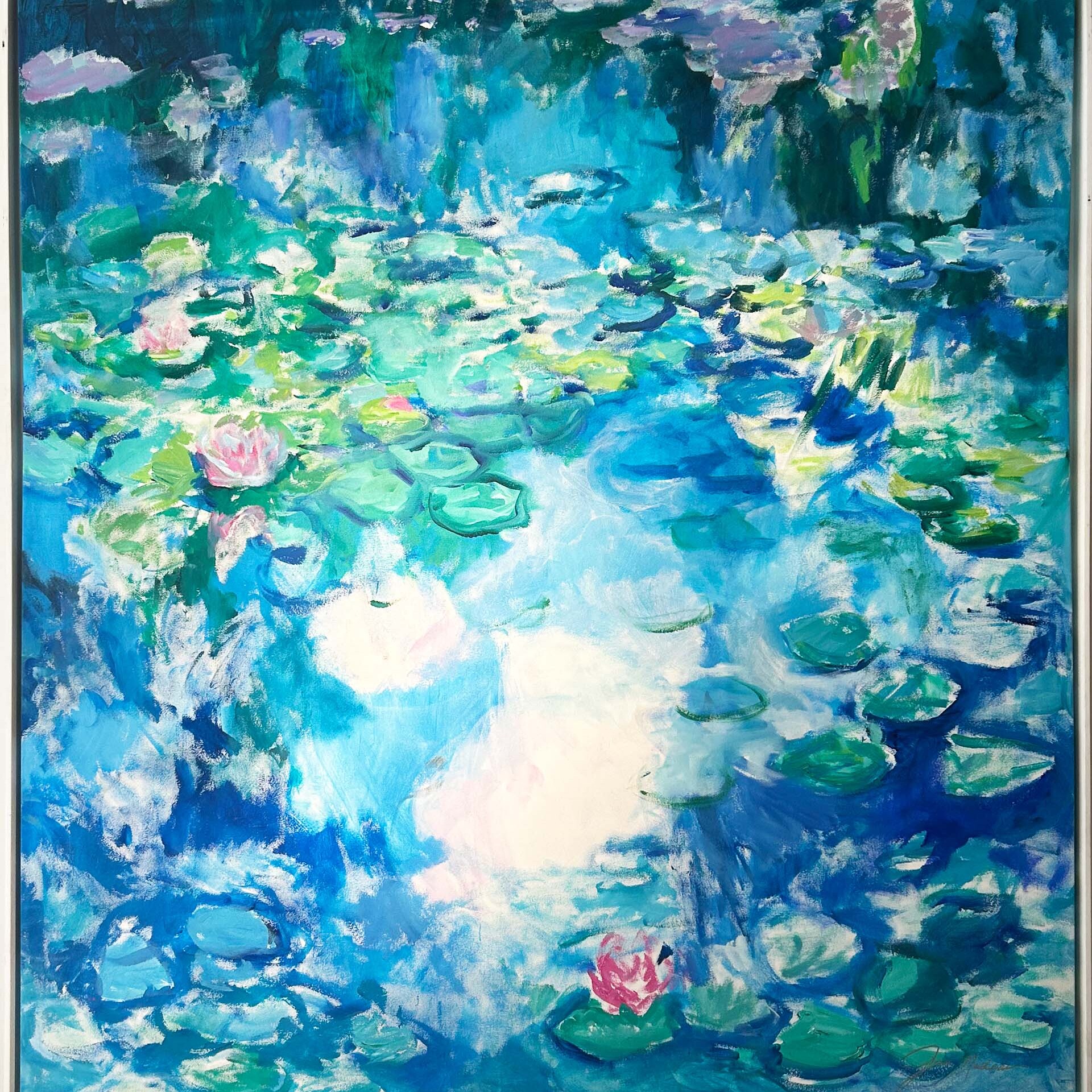 Peinture Josée Nadeau Water Lily