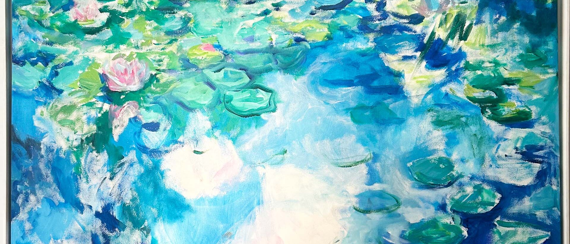 Peinture Josée Nadeau Water Lily