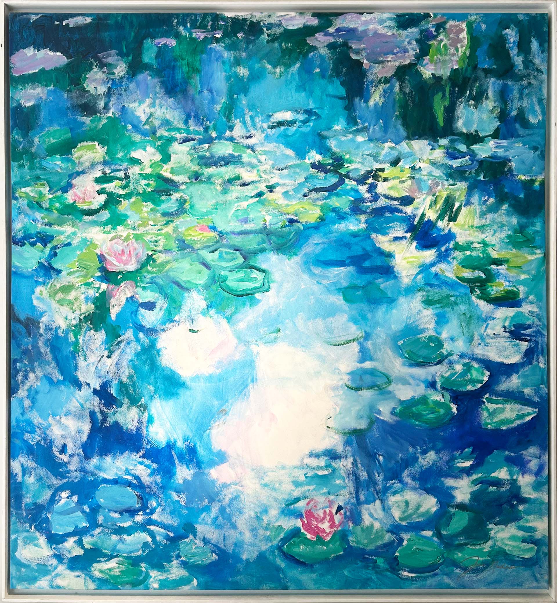 Peinture Josée Nadeau Water Lily